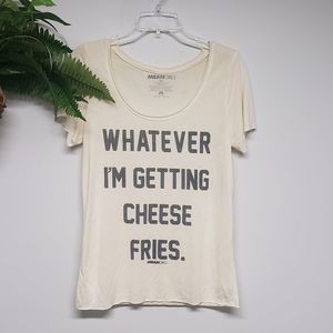 Mean Girls "Whatever. I'm getting Cheese Fries" Graphic Tshirts Size Small